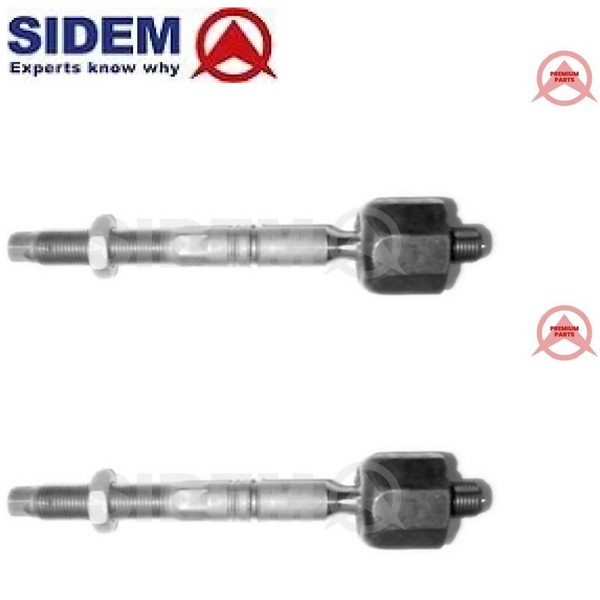 2X Axialgelenk FüR Spurstange Sidem 63612 2 Spurstangen Set Rechts Links-image