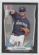 2014 Bowman Draft Top Prospects Asia Exclusive Black DJ Peterson #TP-18