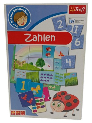 Trefl Zahlen Lernspiel Mathematik Marienkäfer Kinder ab 36 Monate Mehrfarbig