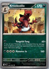 Krookodile 66/94 Uncommon | Phantasmal Flames | Pokemon Card