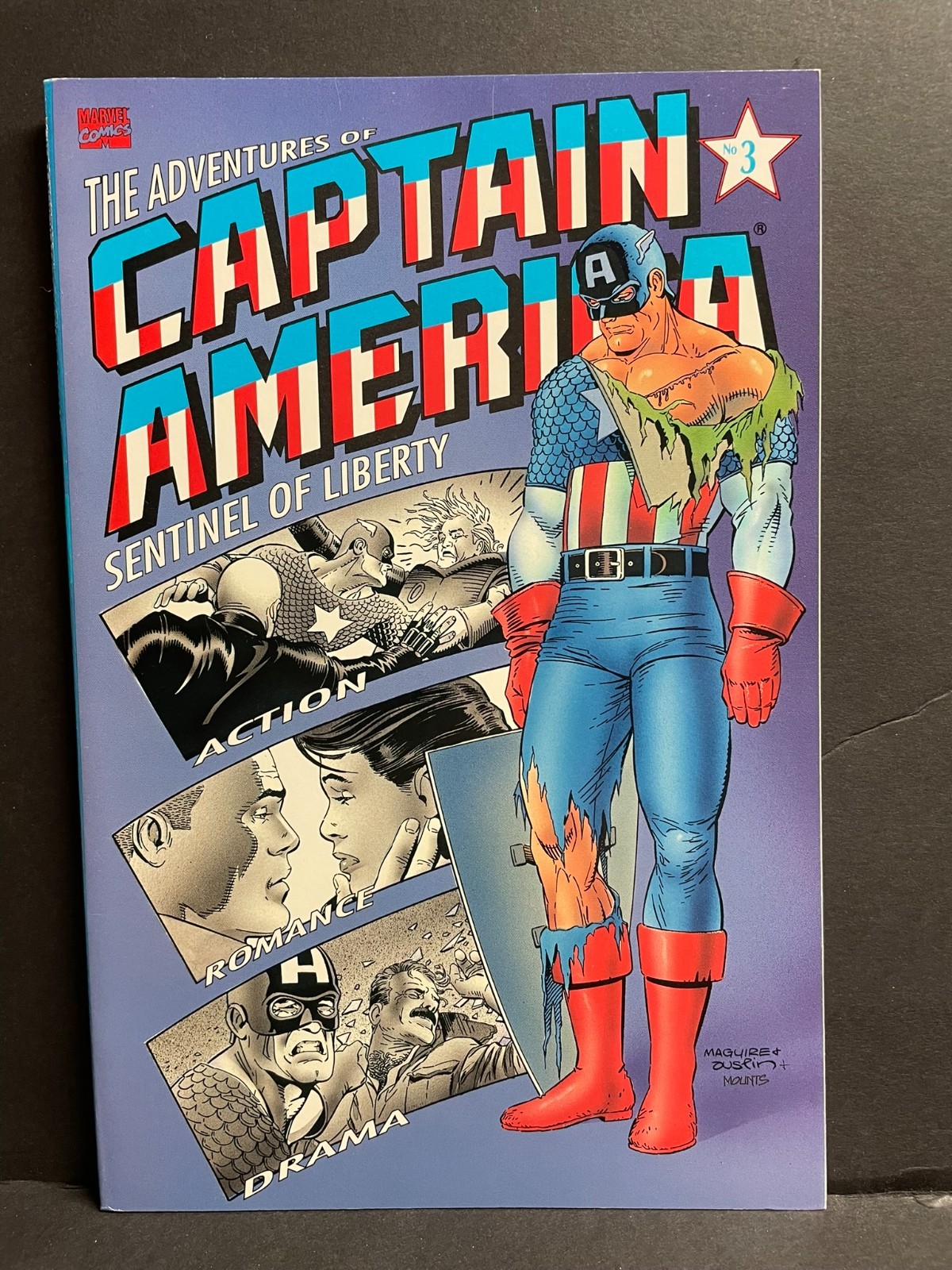 Adventures Of Captain America #3  VF/NM  1991  High Grade Marvel Comic