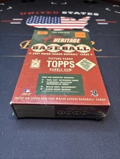 2001 TOPPS HERITAGE BASEBALL BLASTER  SEALED BOX