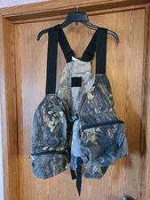 Tarantulas Mossy Oak Turkey Hunting Vest Camouflage USA Made In Utah. L/XL. B9
