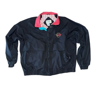 Vintage Winner Mate Chevrolet Corvette Windbreaker Jacket Size XL