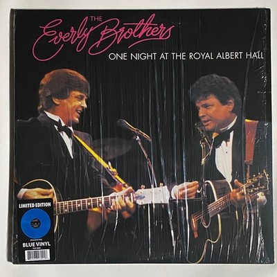 Everly Brothers - One Night At the Royal Albert Hall Double LP BLUE VINYL NM/NM