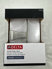 Delta 75135-SS Dryden Double Robe Hook Brilliance Stainless