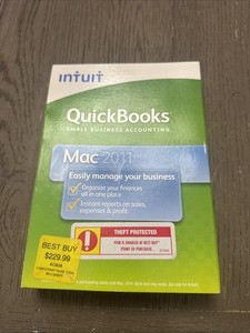 Intuit QuickBooks Small Business Accounting 2011 for MAC Installation Software