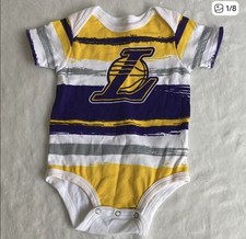 NBA Lakers Infant One-piece Size 3-6 Months