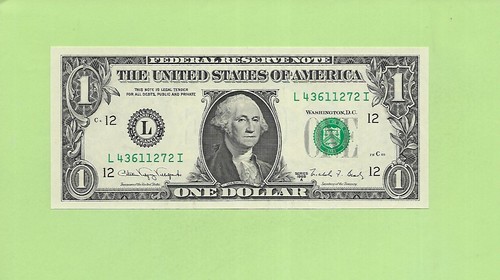1988A ..UNCIRC $1 L 4361 1272 I .... 1988A $1 L-I NICE NOTE FRN