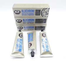 3x 120Gr K2 K003 ALUCHROM Felgenpolitur Alu Politur Metall Edel Chromglanz Paste