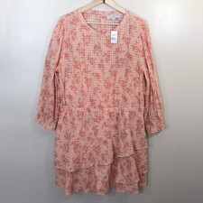 NEW Loft Cottagecore Long Sleeve Floral Dress
