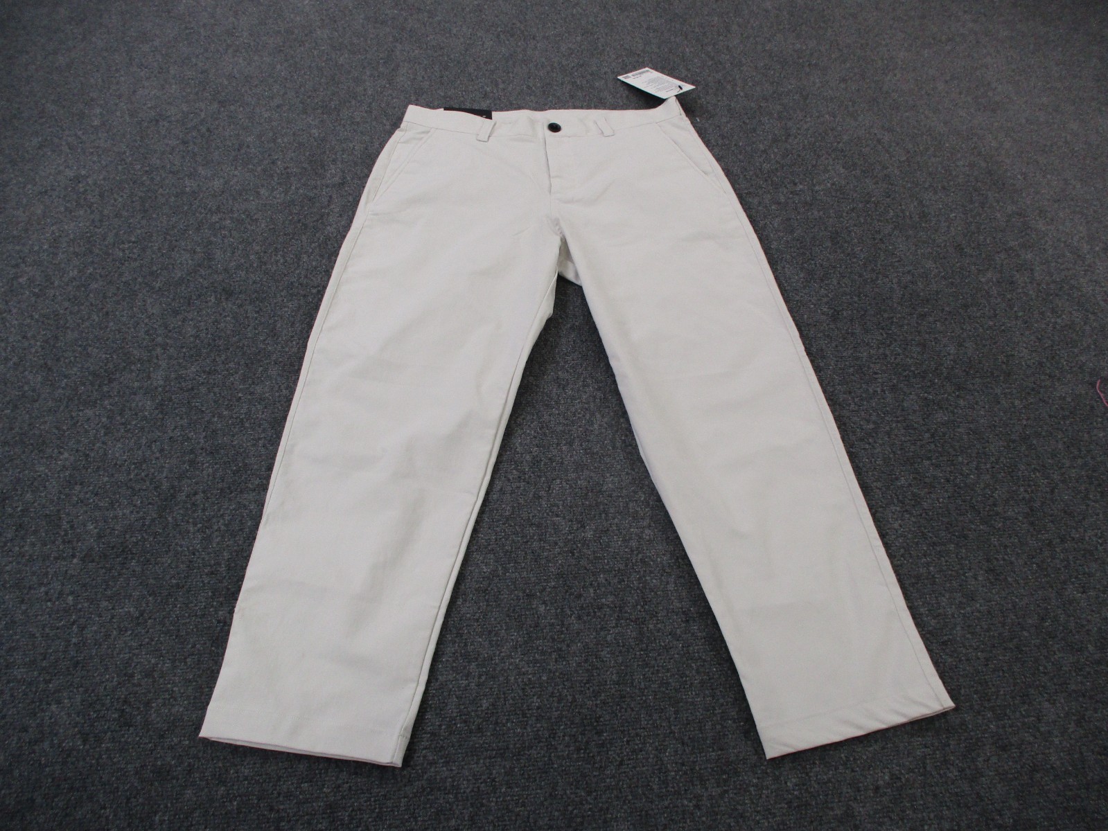 Lululemon Pants Mens 30 White Chino Relaxed Tapered Trousers Preppy lm5an1s NEW