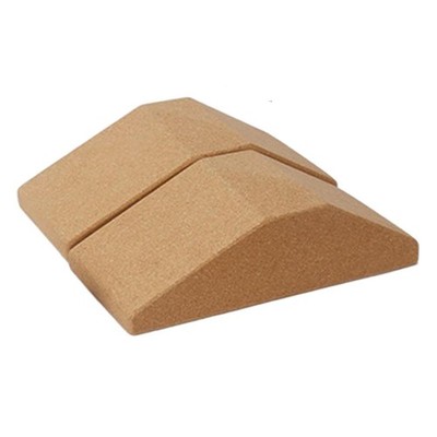 Cork Squat Wedge Yoga Block Yoga Prop Zubehör Für Pilates Stretching 2 Stück