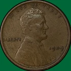 1909 Lincoln Wheat Cent Extremely Fine XF Coin #33718