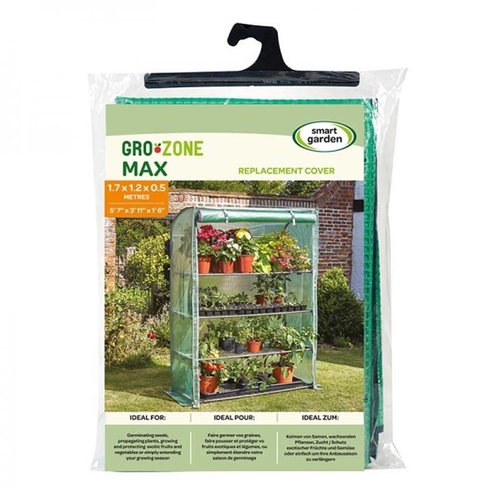 Smart Garden Gro-Zone Max Growhouse Greenhouse Replacement Cover