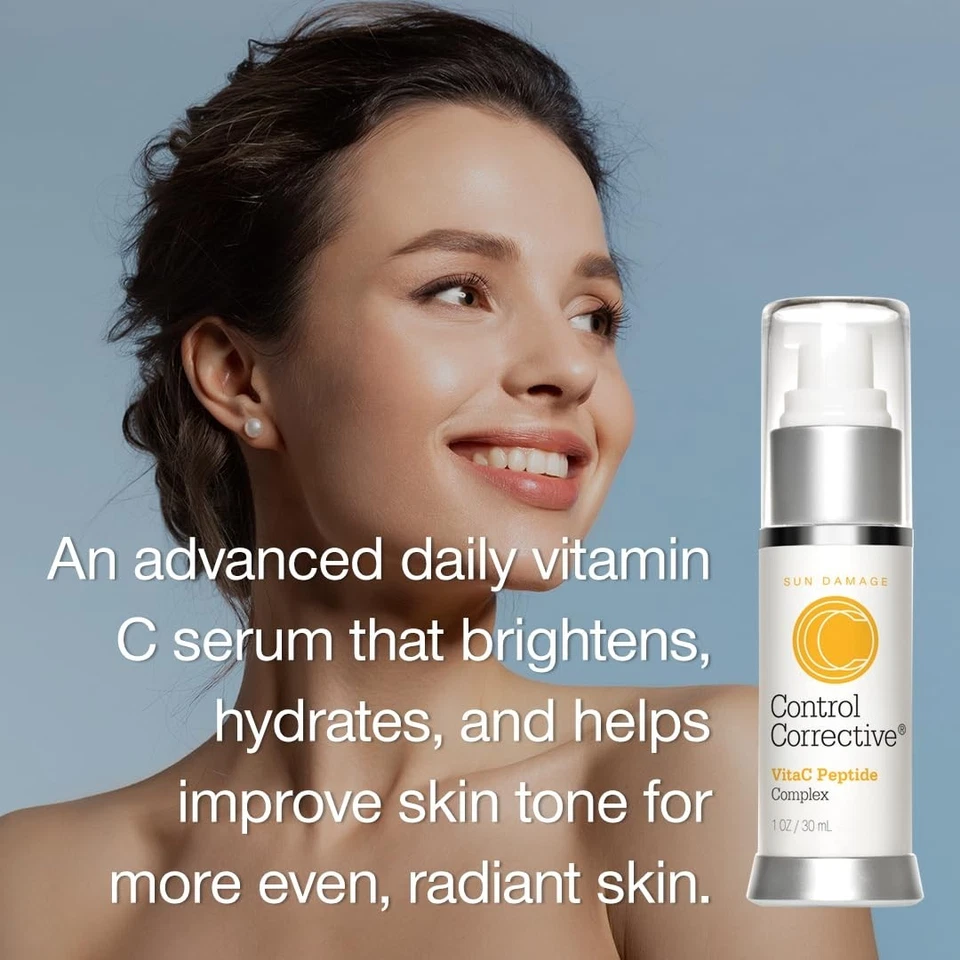 CONTROL CORRECTIVE Serum VitaC Peptide Complex, Skin Hydration & Collagen NEW - Image 4 of 4