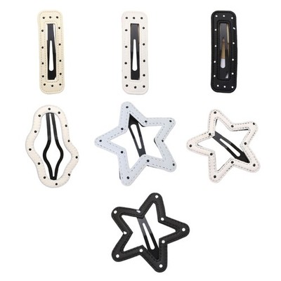 All Age Cloud Hairpin Fivepointed Star Snap Clip NonSlip Hairstyle Accessories