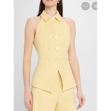 Veronica Beard Orlinda LINEN Blend Vest