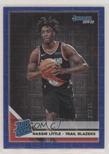 2019-20 Panini Donruss Rated Rookie Blue Infinite /35 Nassir Little #223 02ez