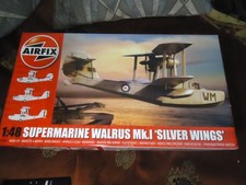 Airfix 1/48 Royal Navy Supermarine Walrus Mk.1 Silver Wings Model Kit A09187