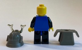 Lego Blue Shogun Minifigure Ninja Castle 6093 4805 6083 6013 6089 figure cas056