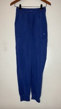 Dickies Navy Blue Nurse Drawstring Jogger Scrubs Pants Size Small - B19