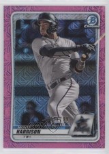 2020 Bowman Chrome Prospects Mega Box Pink Mojo Refractor Monte Harrison 4b9
