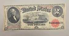 1917 $2 Legal Tender Large Size Note