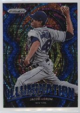 2022 Panini Prizm Illumination Blue Donut Circle 162/199 Jacob deGrom #IL-1 15je