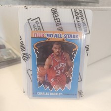 1990-91 Fleer All-Stars #1 Charles Barkley Philadelphia 76ers NM-MT