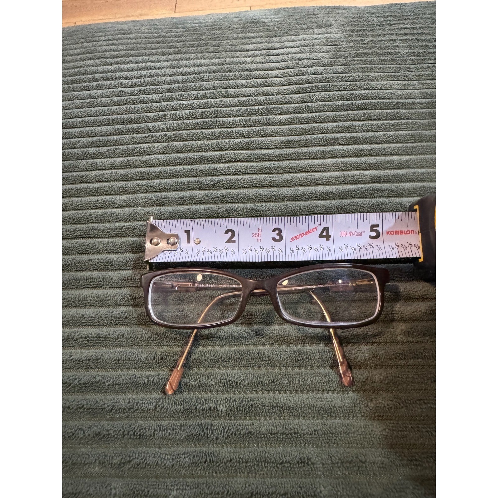Burberry Eyeglass Frames Brown Rectangular Glasse… - image 2