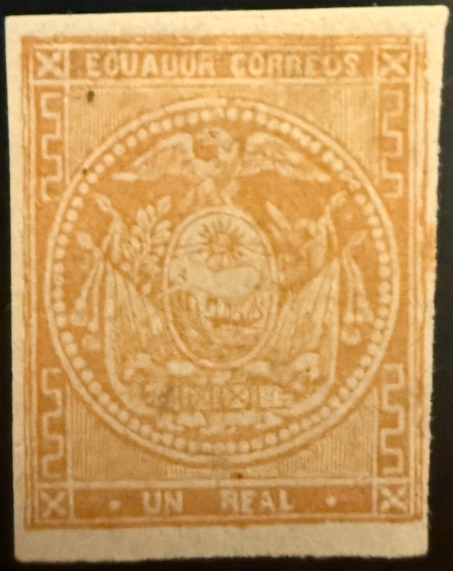 Ecuador-1865 Coats Of Arms -MH Cv$200