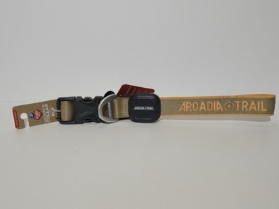 BRAND NEW! ARCADIA TRAIL Rechargeable LED Light-Up Dog Collar XL FREE SHIPPING 