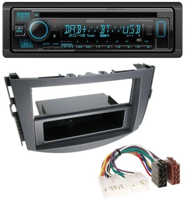 Kenwood Bluetooth DAB CD MP3 USB Autoradio für Toyota RAV-4 (ab 2006) - Bild 1 von 4
