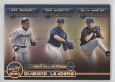 2000 Pacific Diamond Leaders Jeff Bagwell Mike Hampton Billy Wagner #21 HOF 0q3