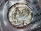 1941 D Mercury Dime AU