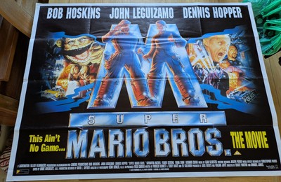 Super Mario Bros The Movie 1993 Live Action UK Quad Cinema Poster 40x30''