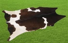 100% New Cowhide Rugs Area Cow Skin Leather (44" x 45") Cow hide SA-2702