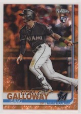 2019 Topps Chrome Sapphire Edition Orange 4/25 Isaac Galloway #683 3e3