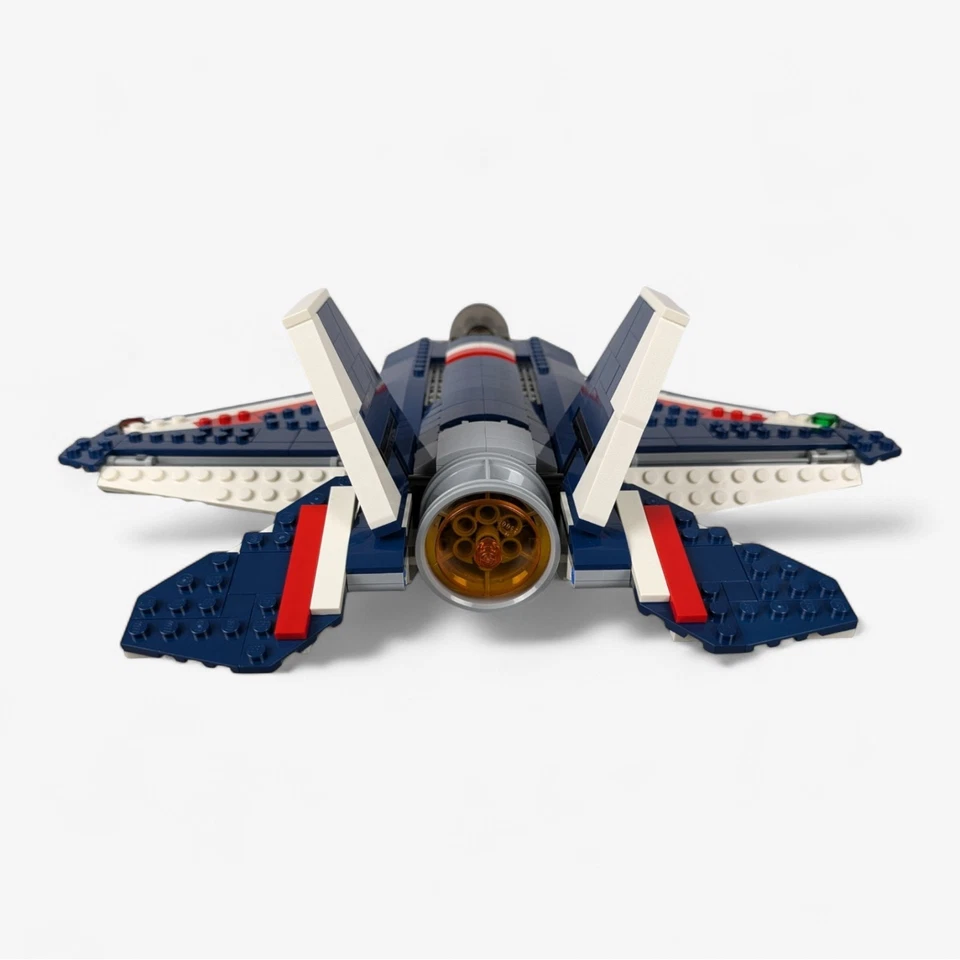 Lego 31039 Creator 3 en 1 azul Power Jet usado 1 pieza de repuesto usado Foto 4 de 4