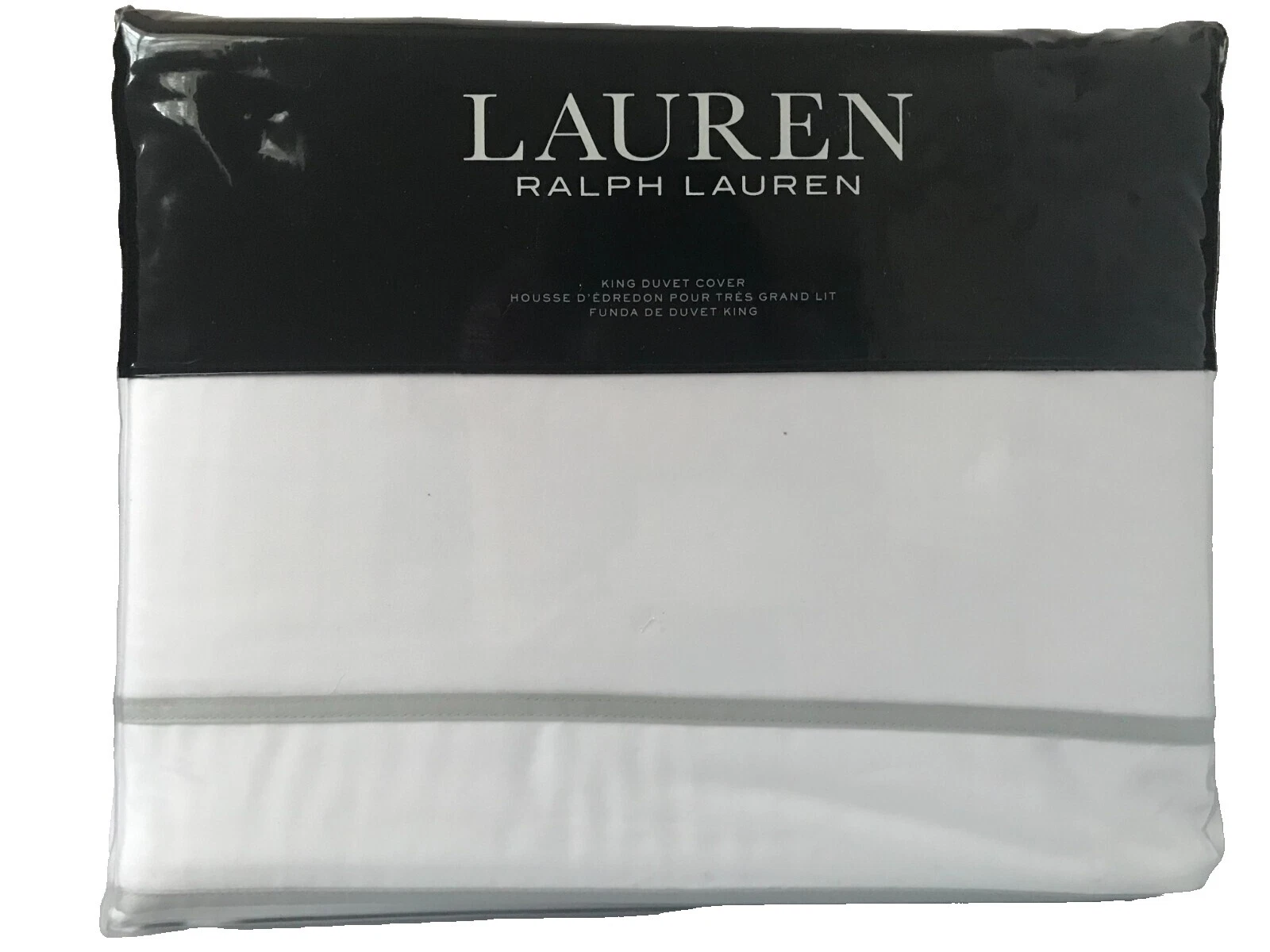 Ralph Lauren King White Duvet Covers & Bedding Sets
