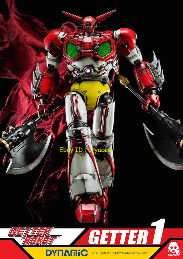 3A ThreeZero Getter Robot Getter 1 Red Limited Figure Model In