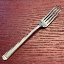 Anniversary By 1847 Rogers Bros 1923 Silverplate Dinner Fork French Monogram J