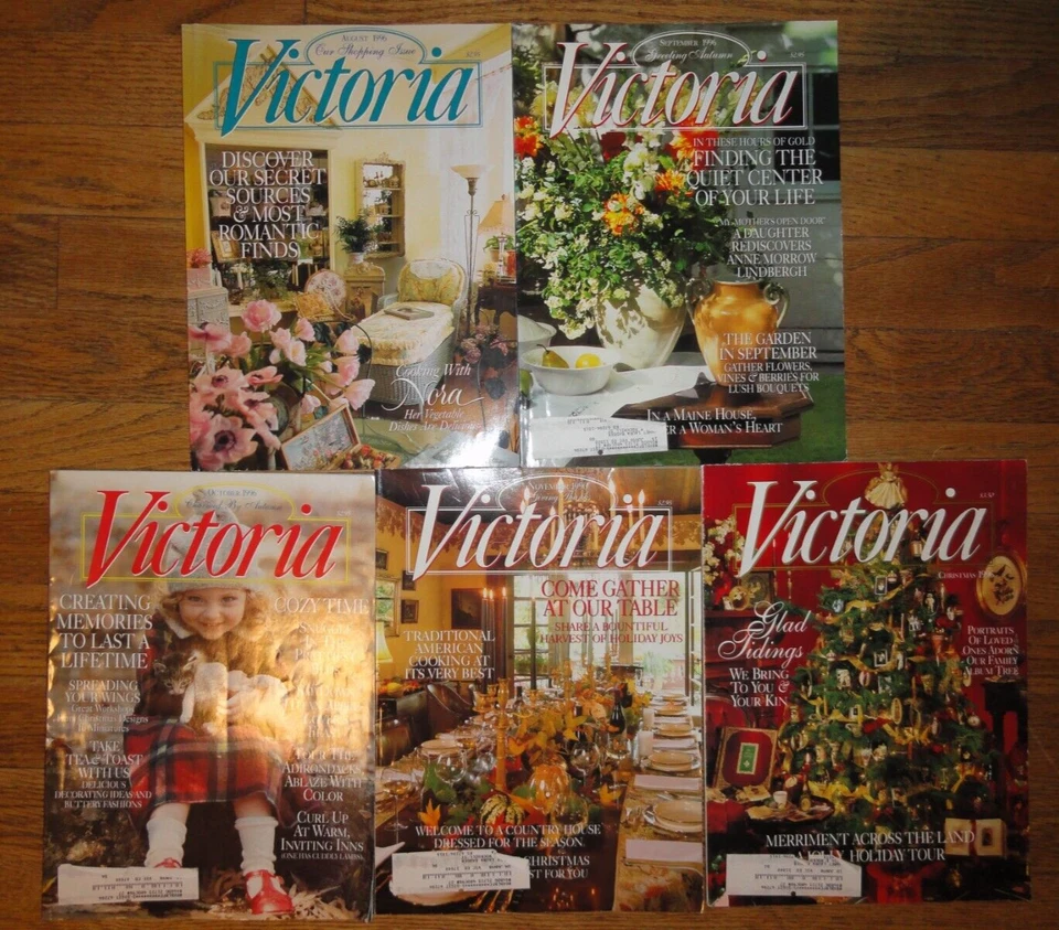 Lot of 11 Victoria Magazine 1996 set - Image 4 of 4