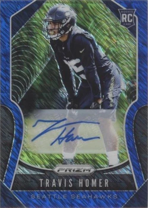 Blue Shimmer Prizm Autographs