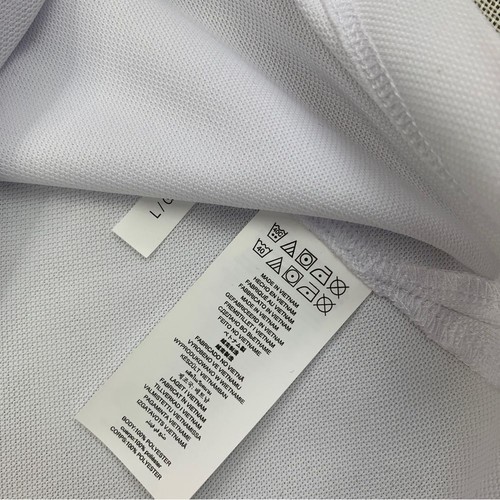 Camisa Polo Michael Kors Media Cremallera Blanca Talla L - Imagen 7 de 11