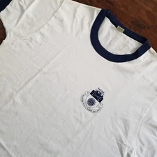 Vtg Defense Intelligence College T-Shirt Mens 2XL White Screen Stars USA Made