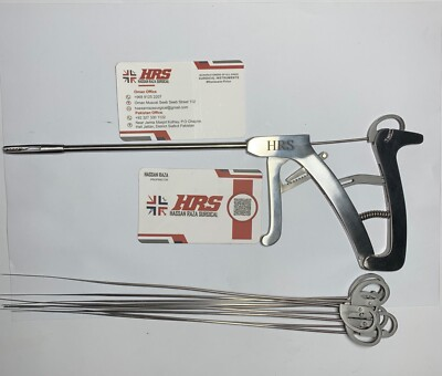 #ad Knee Arthroscopy Scorpion Suture Passer Straight with 10 needles High Quality $245.99