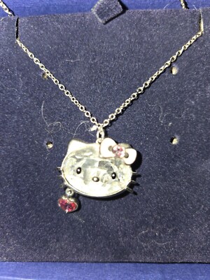 SWAROVSKI Crystal Hello Kitty Pendant Necklace
