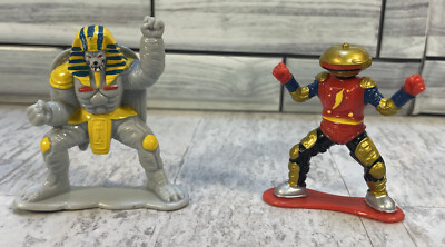 Vtg  1993 Bandai Mighty Morphing Power Rangers Alpha 5 & KingSphinx Figure Mini